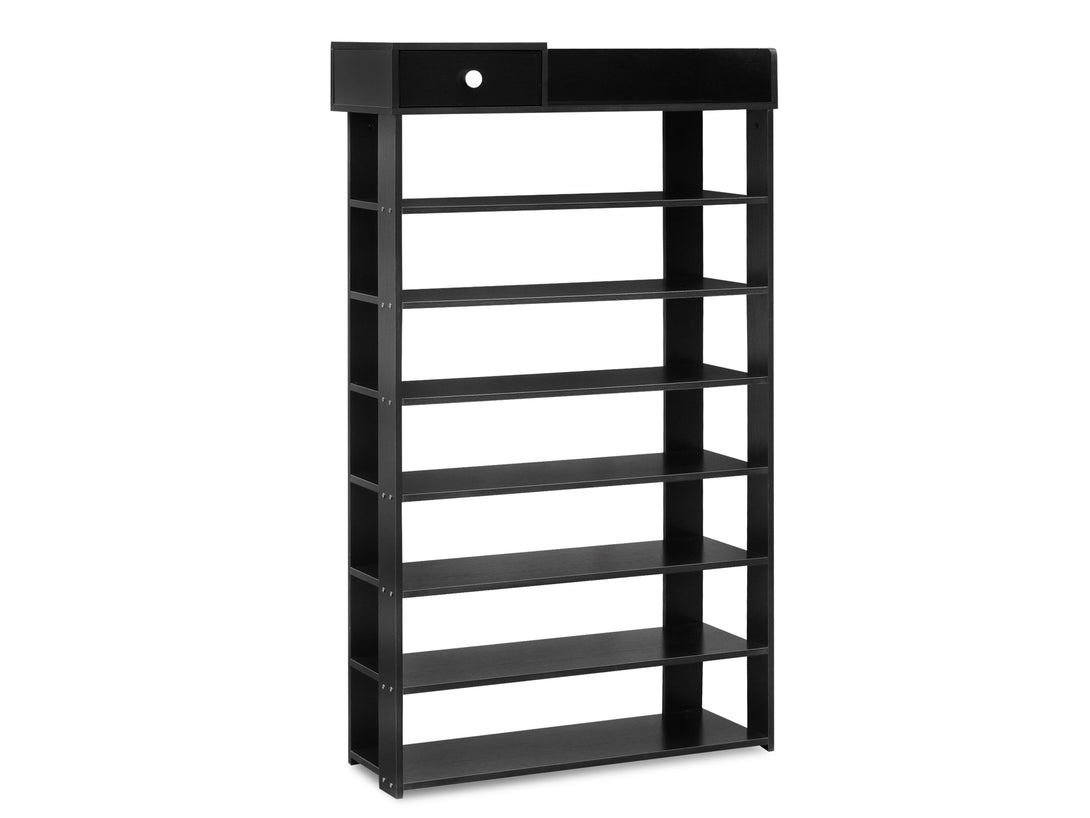 TAHUNA 8 Tiers Shoe Rack Organiser Storage Shelf - BLACK