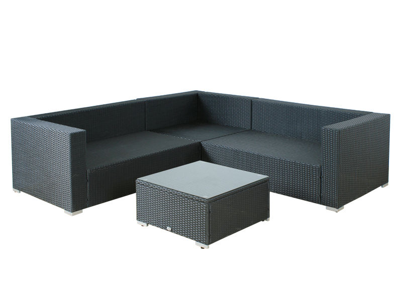 BetaLife Rattan Outdoor Sofa Set 4PCS 