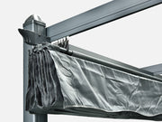 ToughOut Aluminium Pergola with Retractable Canopy 3x3M
