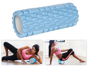 Gym Foam Roller with Trigger Point - LIGHT BLUE
