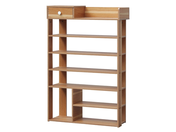 TEKAPO 7 Tiers Shoe Rack Organiser Shelf - MAPLE