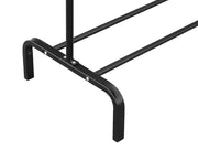 Metal Clothes Rack Organiser Coat Hanger 117x150cm - BLACK