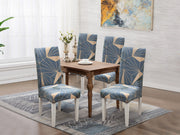4PCS Stretch Elastic Chair Cover - BLUE