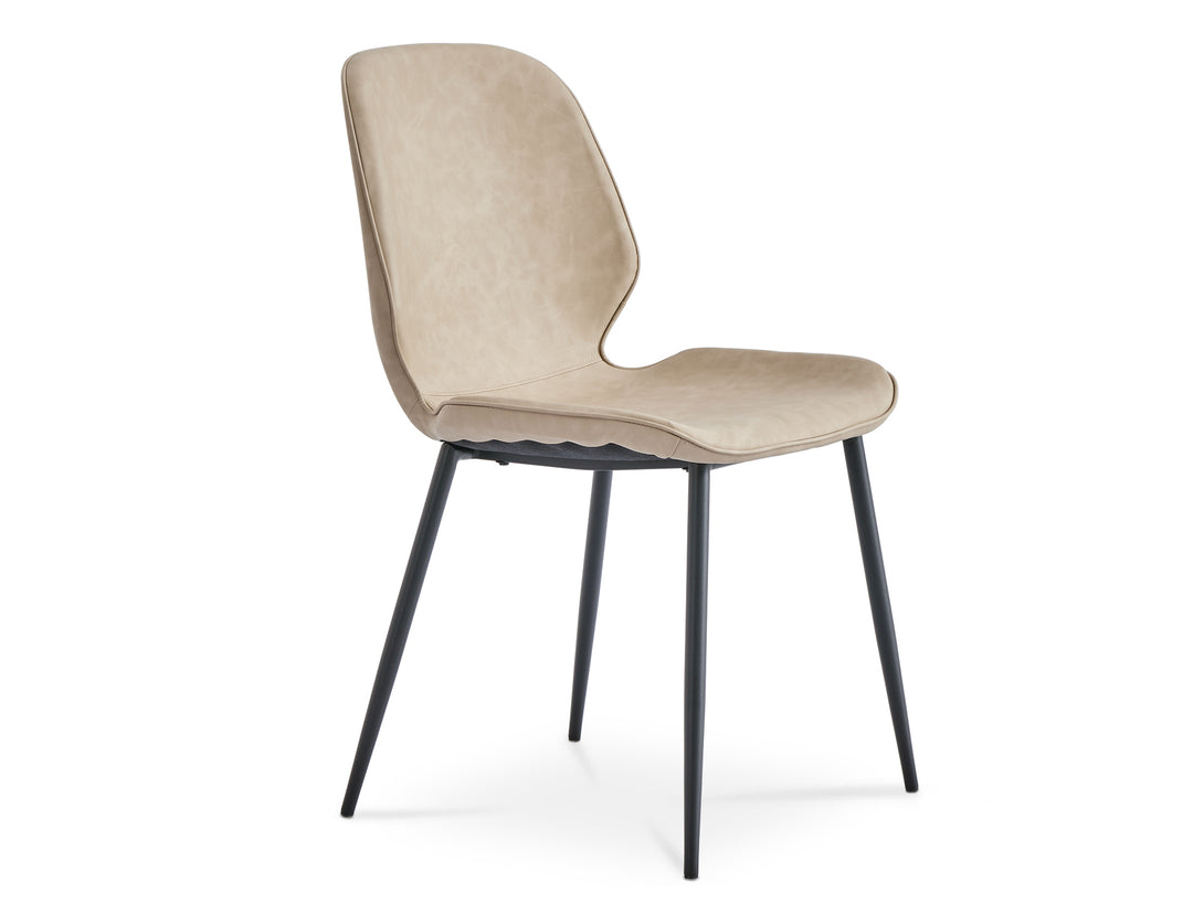 SLOANE 4PCS Dining Chair - BEIGE