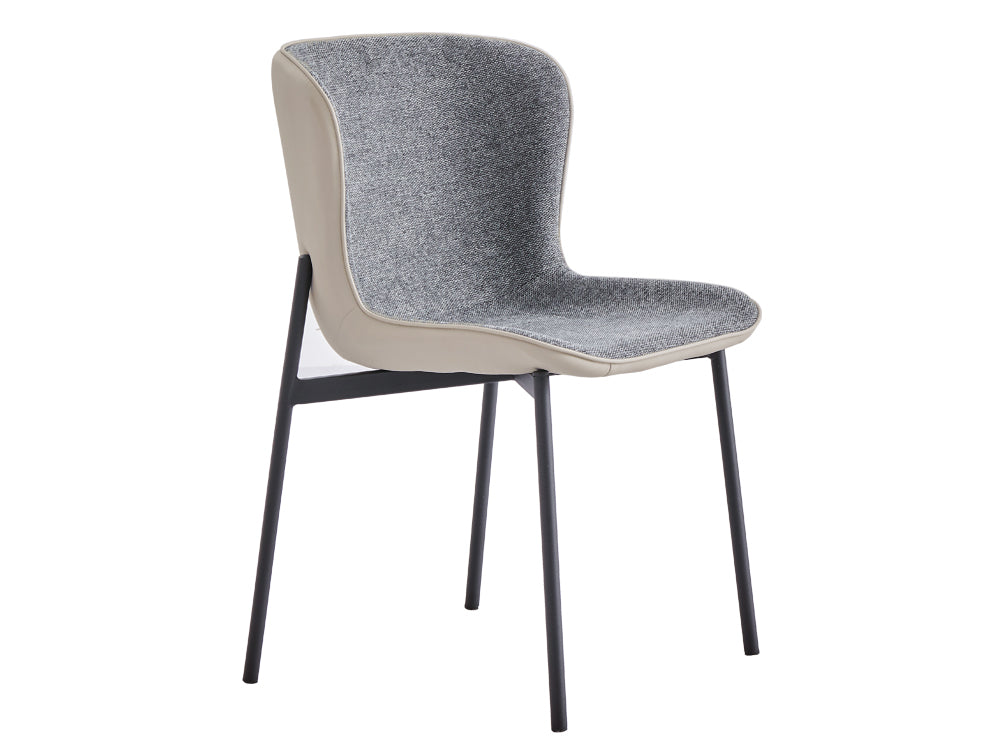 NAOMI 4PCS Dining Chair - GREY