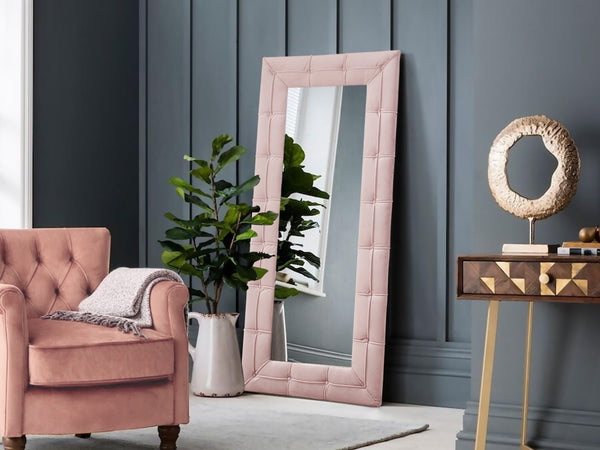 CUKOOS Velvet Standing Mirror 92 x 200cm - PINK