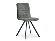 NOELLE 4PCS Upholstered Dining Chair - LIGHT GREY