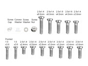 Sunglass Watch Repair Tools Kit Screws Nut Set 1000PCS