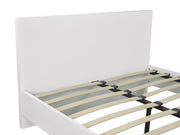 TONGASS Double Wooden Bed Frame - WHITE