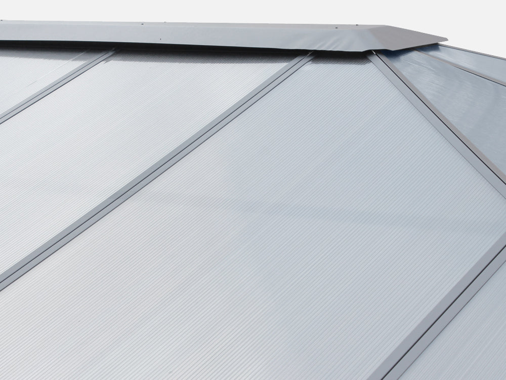 TOUGHOUT Patio Gazebo Aluminium Gazebo with Mosquito Netting 4x3M